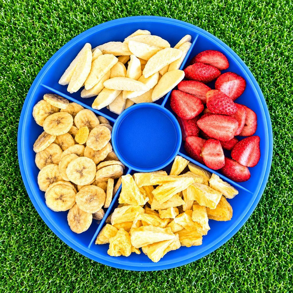 Brightened fruit platter