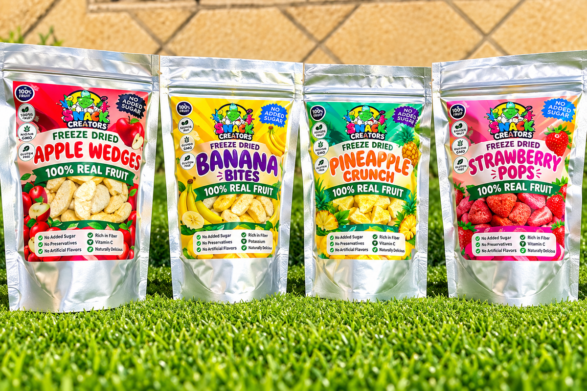 Brightened Snack Creators product lineup